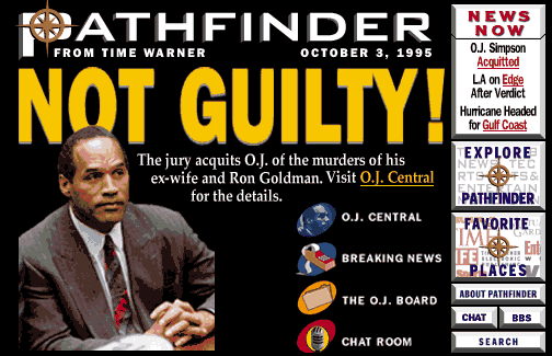 [Corrected Pathfinder home gif with big NOT GUILTY headline]
